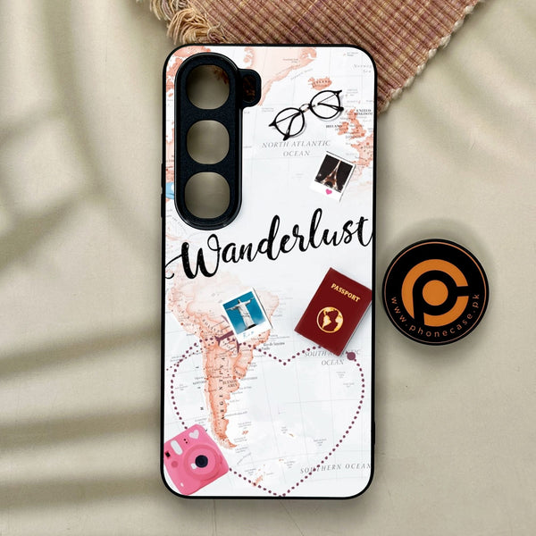 Vivo Y21d - World Journey - Premium Metal Printed Soft Bumper Shock Proof Case