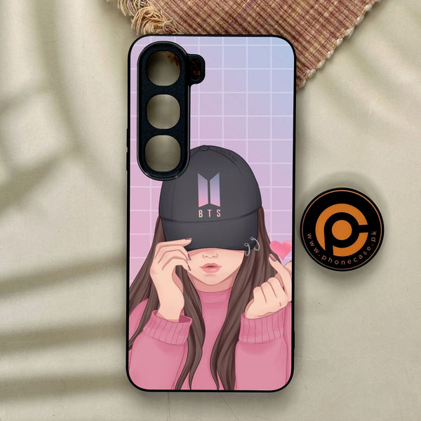 Vivo Y21d - Anime Girls Design 3 - Premium Metal Printed Soft Bumper Shock Proof Case