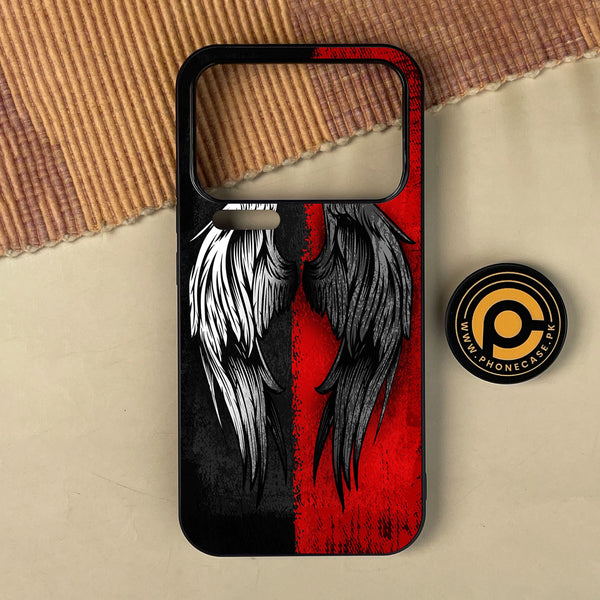 Xiaomi 17 Pro Max - Angel 2.0 Design 10 - Premium Metal Printed Soft Bumper Shock Proof Case