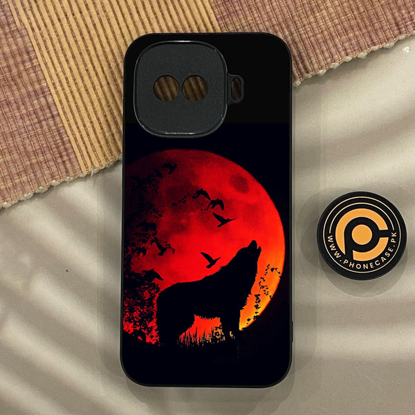 iQoo Z11 Turbo - Wolf Design 1 - Premium Metal Printed Soft Bumper Shock Proof Case