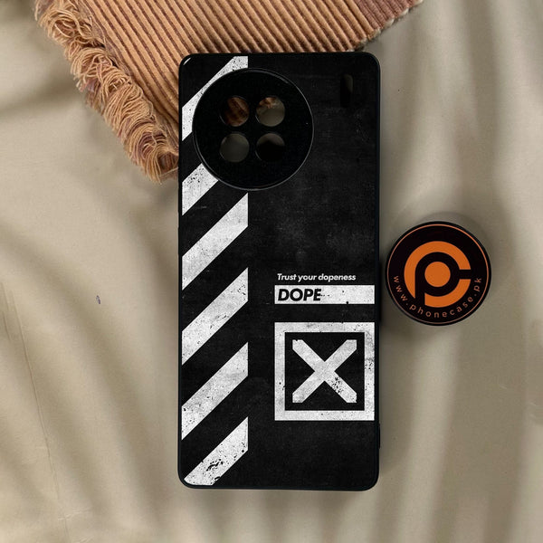 Vivo X90s - Trust Your Dopeness - Premium Metal Printed Soft Bumper Shock Proof Case