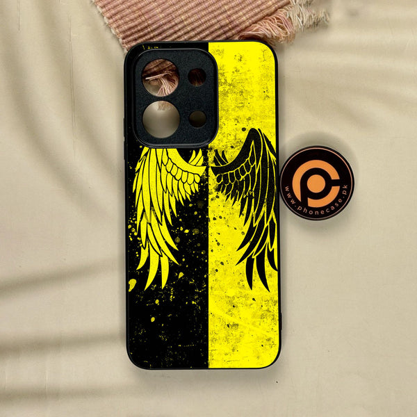 Xiaomi Redmi 15C - Angel 2.0 Design 1 - Premium Metal Printed Soft Bumper Shock Proof Case