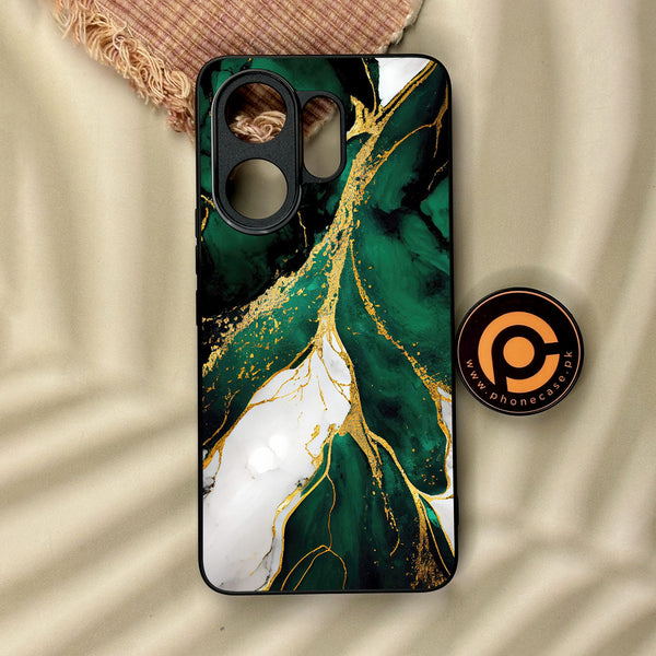 Vivo V60 - Liquid Marble Design 7 - Premium Metal Printed Soft Bumper Shock Proof Case