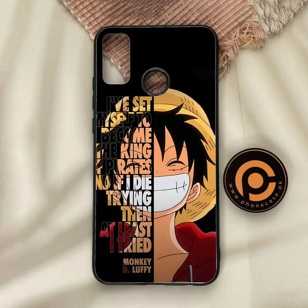 Honor 9X Lite - Anime - Premium Metal Printed Soft Bumper Shock Proof Case