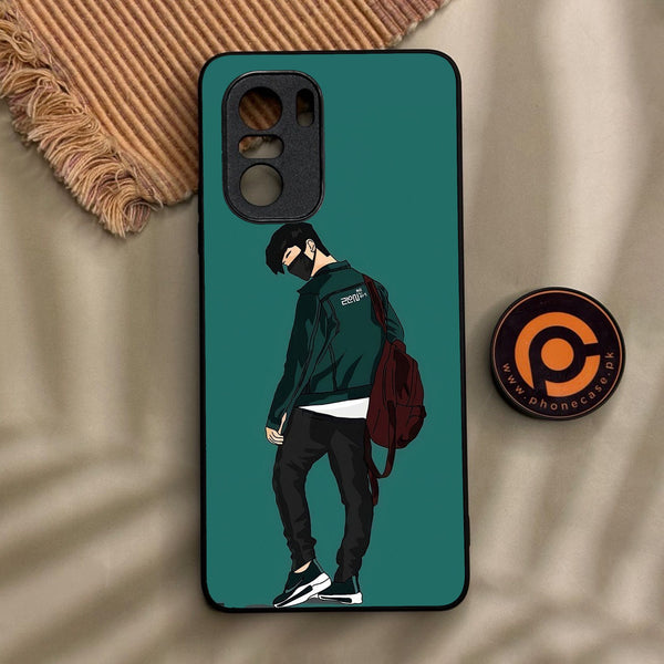 Xiaomi Redmi K40 - Anime Series Design 1 - Premium Metal Printed Soft Bumper Shock Proof Case