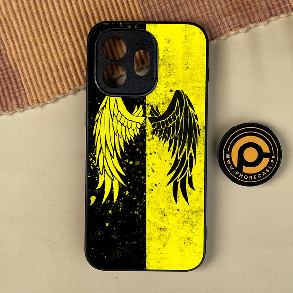 OnePlus 15T - Angel 2.0 Design 1 - Premium Metal Printed Soft Bumper Shock Proof Case