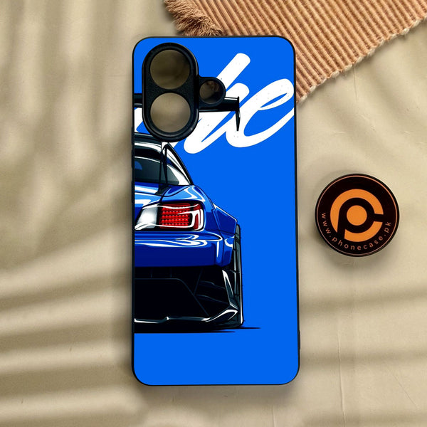 Vivo V60 Lite  - Racing Series 2.0 Design 1 - Premium Metal Printed Soft Bumper Shock Proof Case