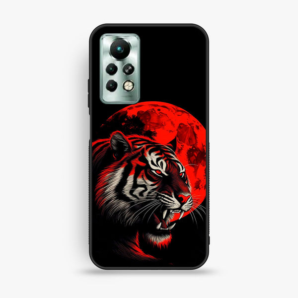 Infinix Note 11 Pro - Tiger 2.0 Design 8 - Premium Metal Printed Soft Bumper Shock Proof Case