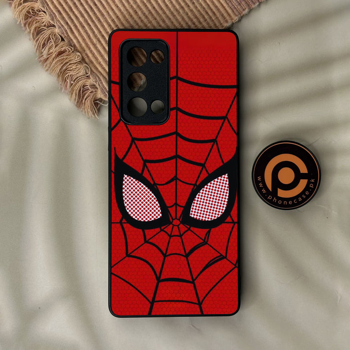 Oppo Reno 6 Pro Plus - Web Of Heroism - Premium Metal Printed Soft Bumper Shock Proof Case