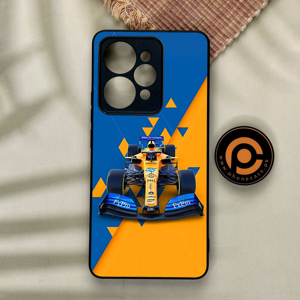 Realme 15 - Formula 1 Design 7 - Premium Metal Printed Soft Bumper Shock Proof Case