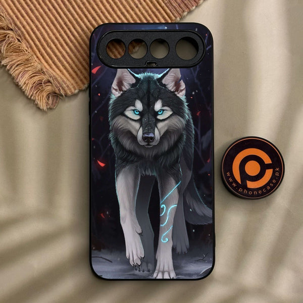 Realme  16 5G - Wolf Design 8 - Premium Metal Printed Soft Bumper Shock Proof Case