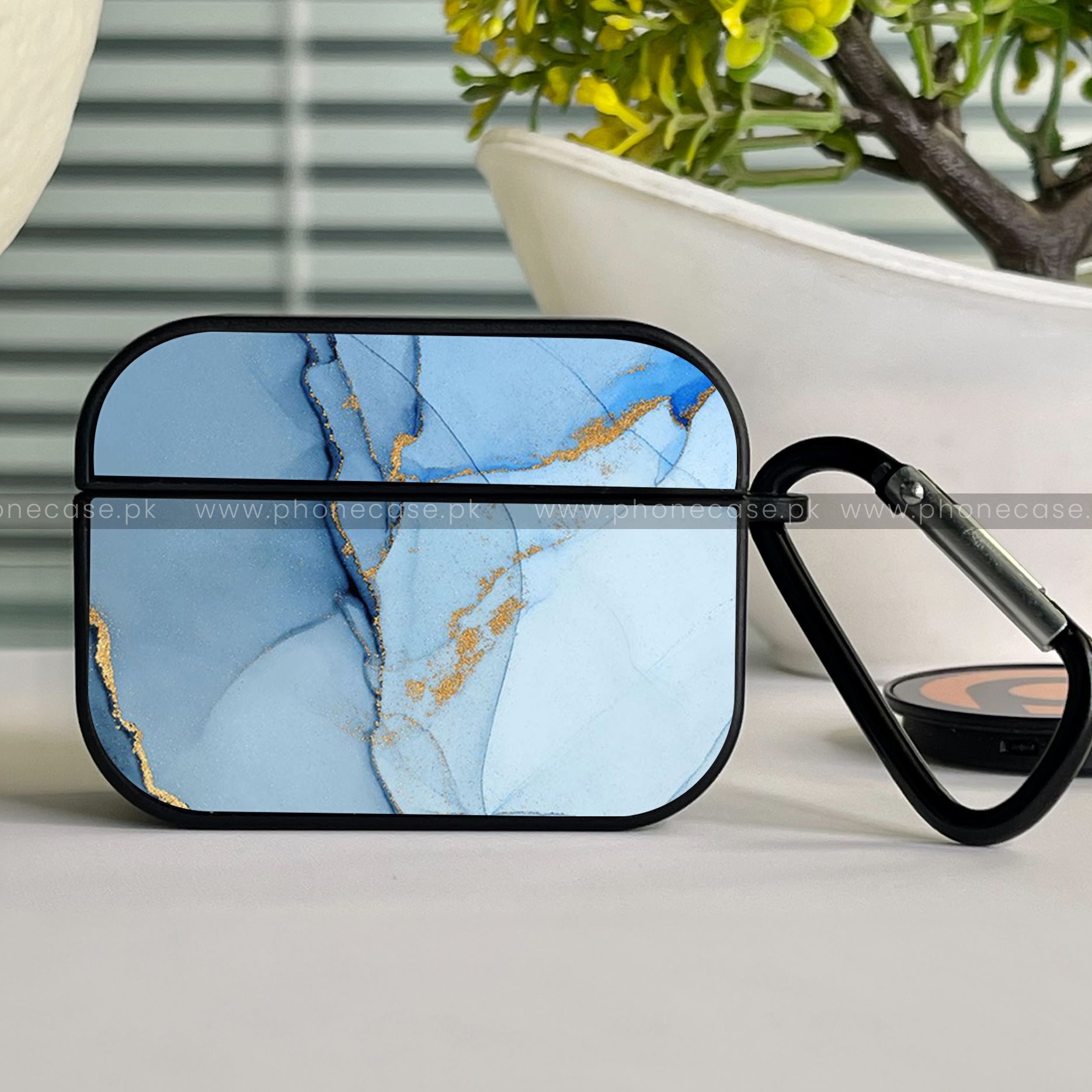 AirPods Pro Case - Blue Marble Series V 2.0 - Front Back Premium Print