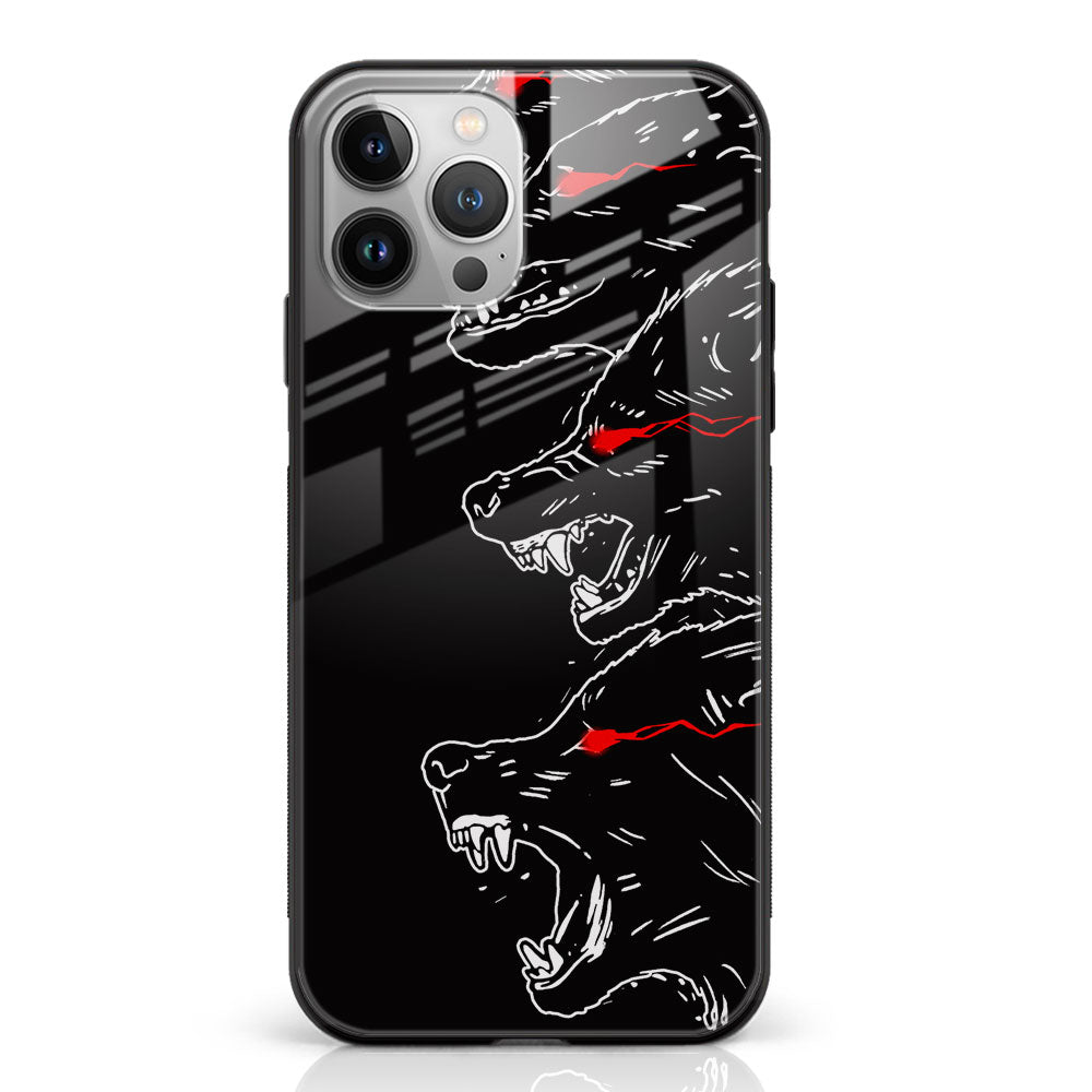 iPhone 12 Pro- Black Art Series - Premium Metal Printed soft Bumper shock Proof Case