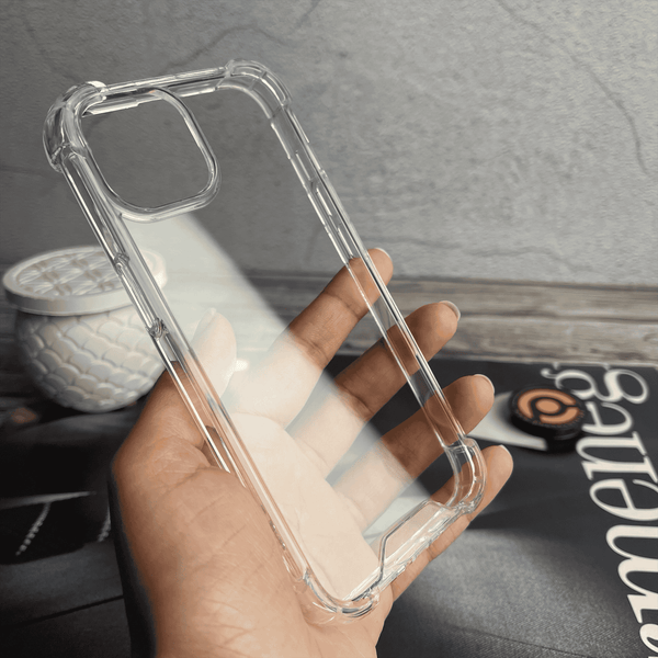 iPhone 15 Anti Crash Shock Proof Transparent Case