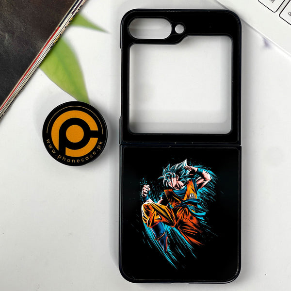 Galaxy Z Flip 7 - Anime 2.0 Series - Premium Metal Printed soft Bumper shock Proof Case