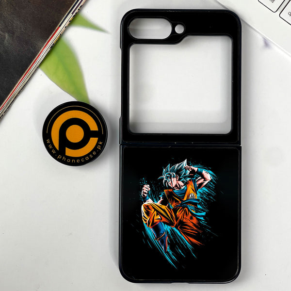 Galaxy Z Flip 6 - Anime 2.0 Series - Premium Printed Glass soft Bumper shock Proof Case