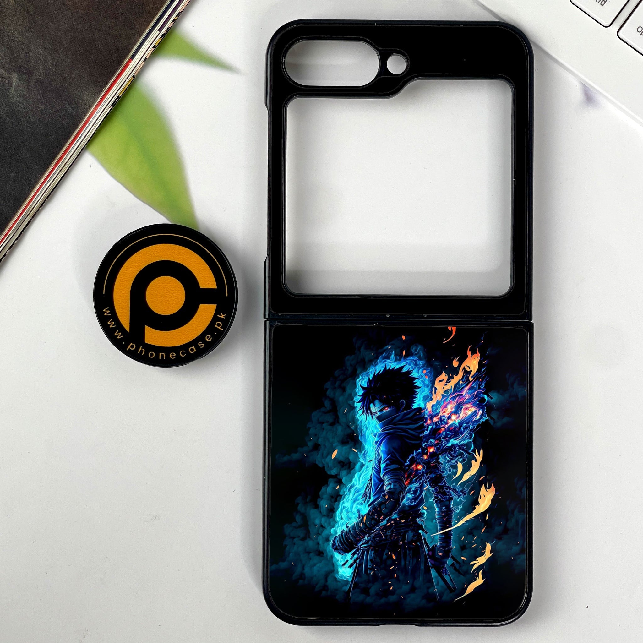 Galaxy Z Flip 7 - Anime 2.0 Series - Premium Metal Printed soft Bumper shock Proof Case