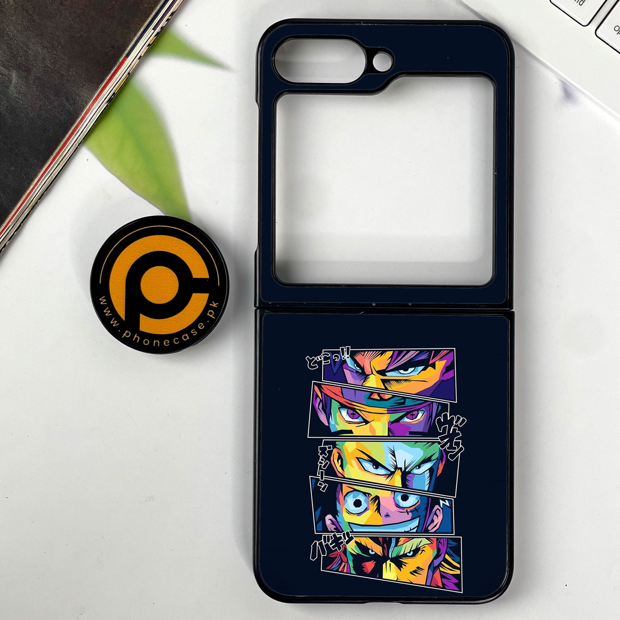 Galaxy Z Flip 7 - Anime 2.0 Series - Premium Metal Printed soft Bumper shock Proof Case