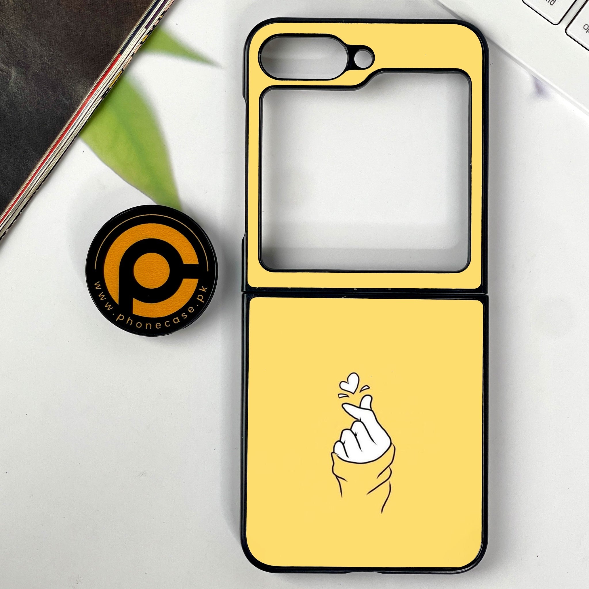 Galaxy Z Flip 7 - Anime Girls Series - Premium Metal Printed soft Bumper shock Proof Case