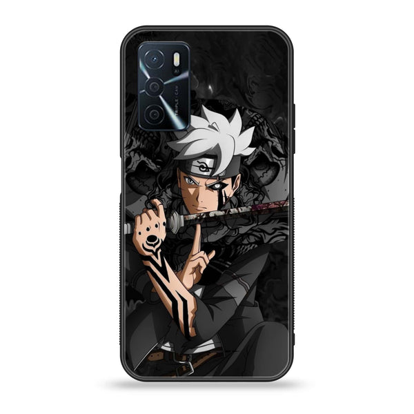 OPPO A16 - Anime 2.0 Series - Premium Printed Glass soft Bumper shock Proof Case