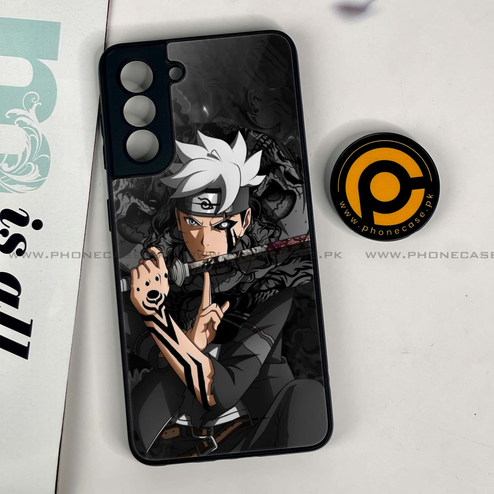 Samsung Galaxy S21 - Anime 2.0 Series - Premium Printed Glass soft Bumper shock Proof Case