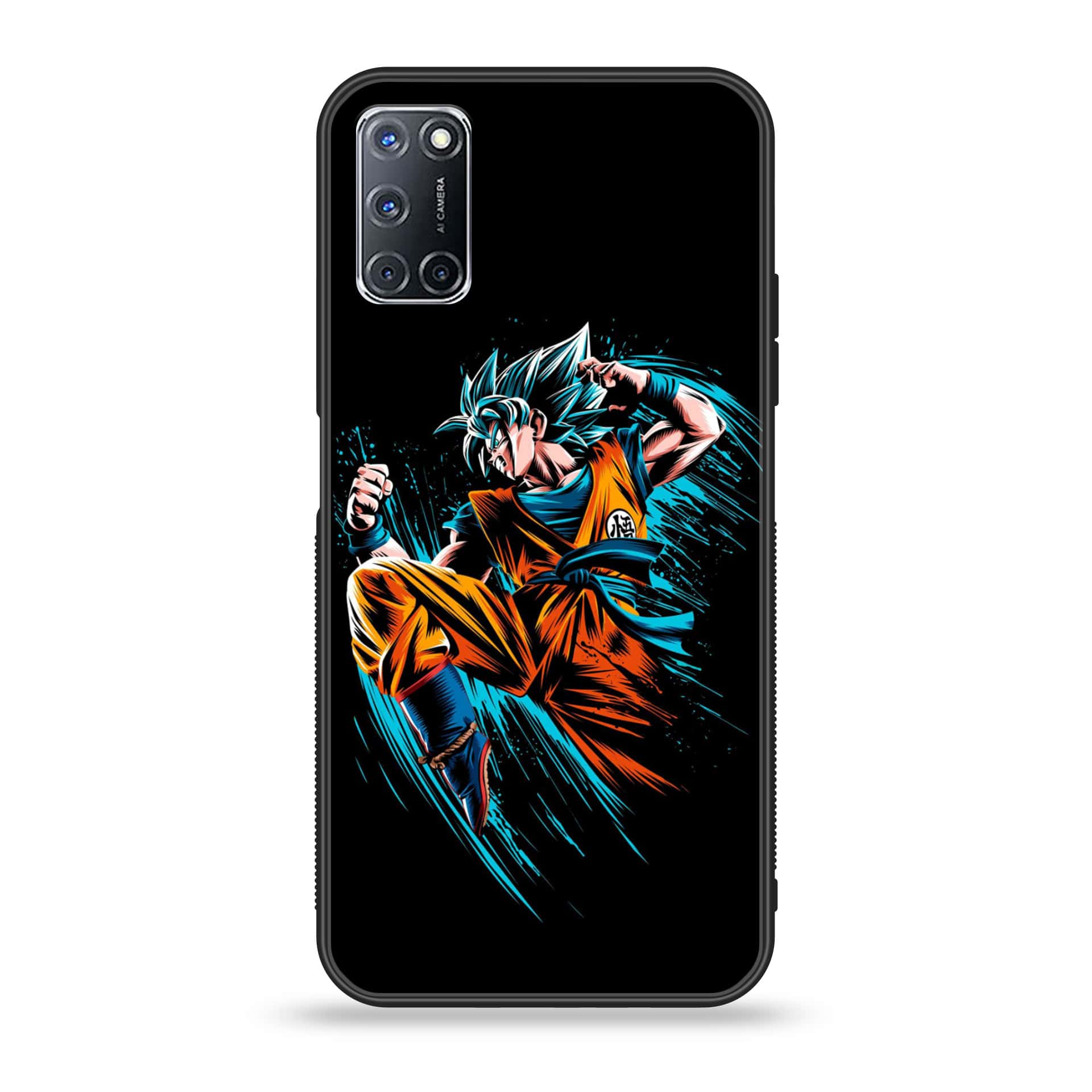 Oppo A52 - Anime 2.0 Series - Premium Printed Glass soft Bumper shock Proof Case