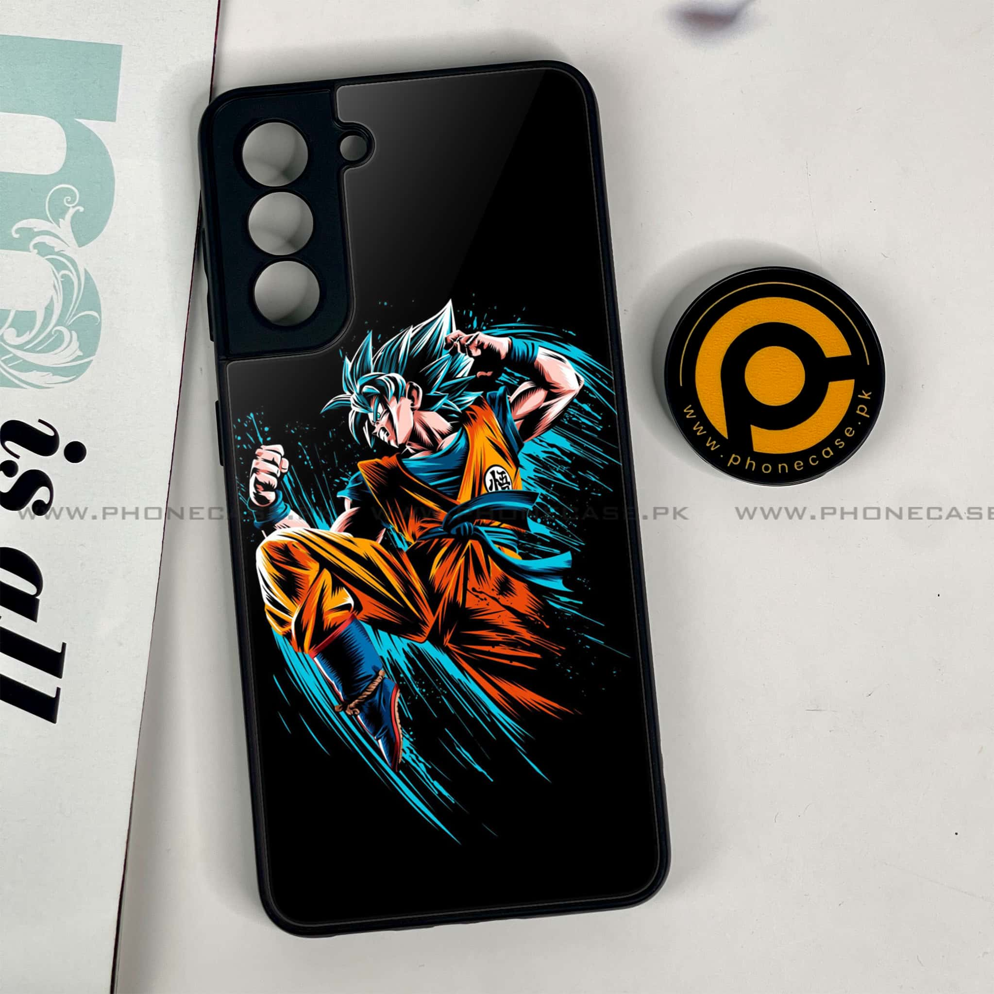 Samsung Galaxy S21 - Anime 2.0 Series - Premium Printed Glass soft Bumper shock Proof Case