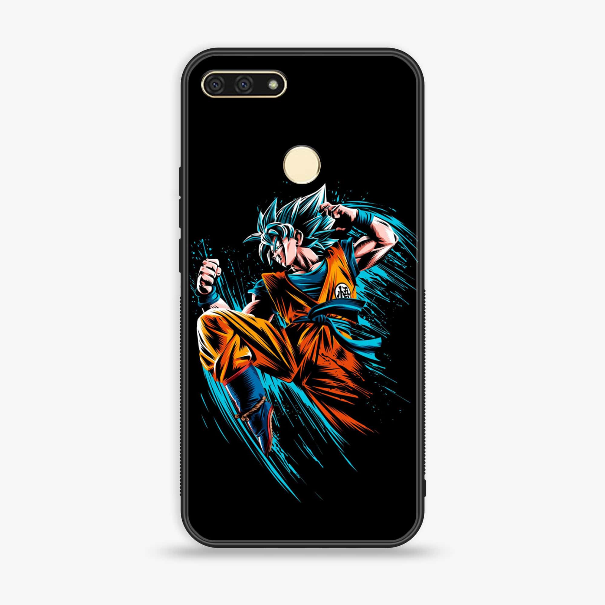 Huawei Y6 2018/Honor Play 7A - Anime 2.0 Series - Premium Printed Glass soft Bumper shock Proof Case