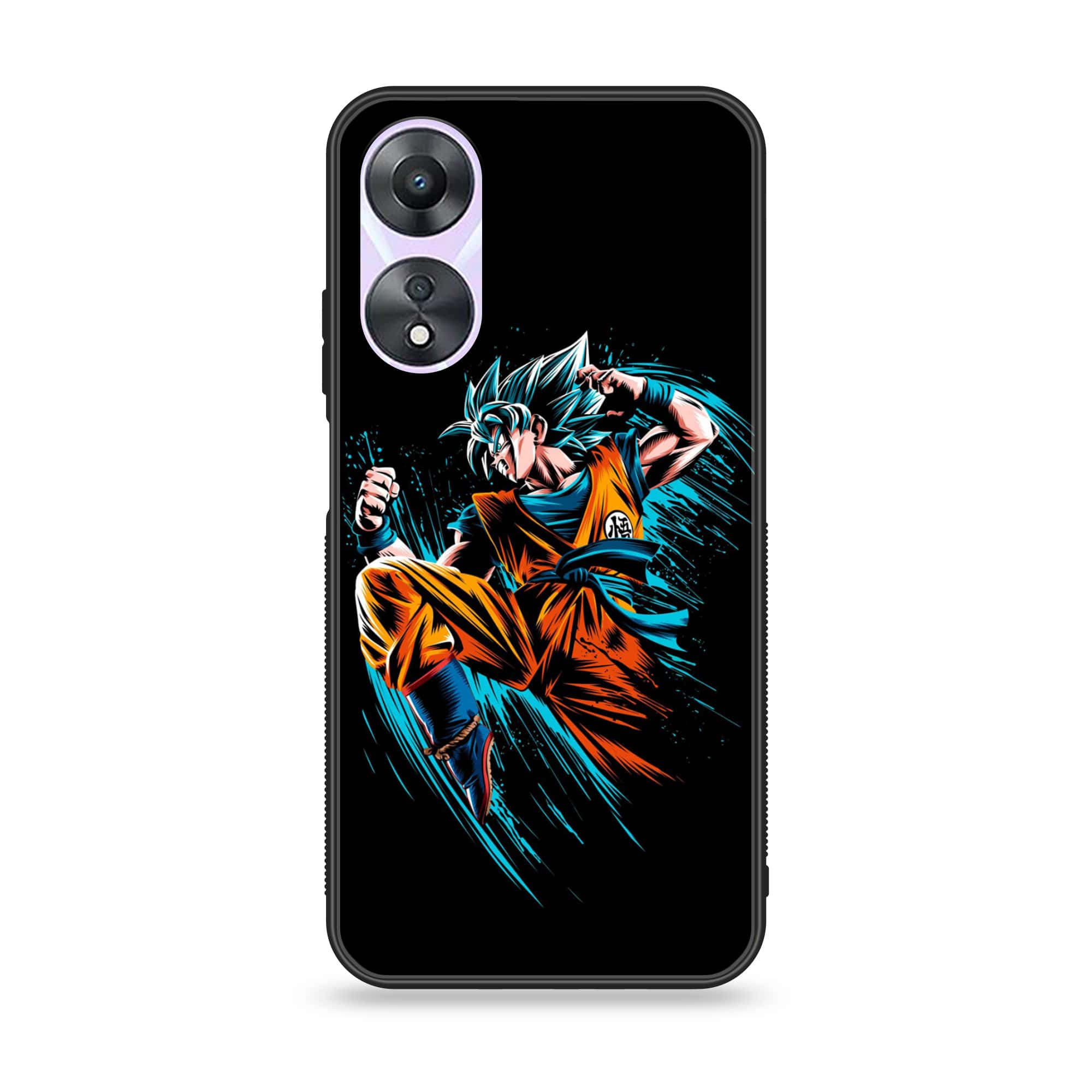 Oppo A78 4G - Anime 2.0 Series - Premium Printed Glass soft Bumper shock Proof Case