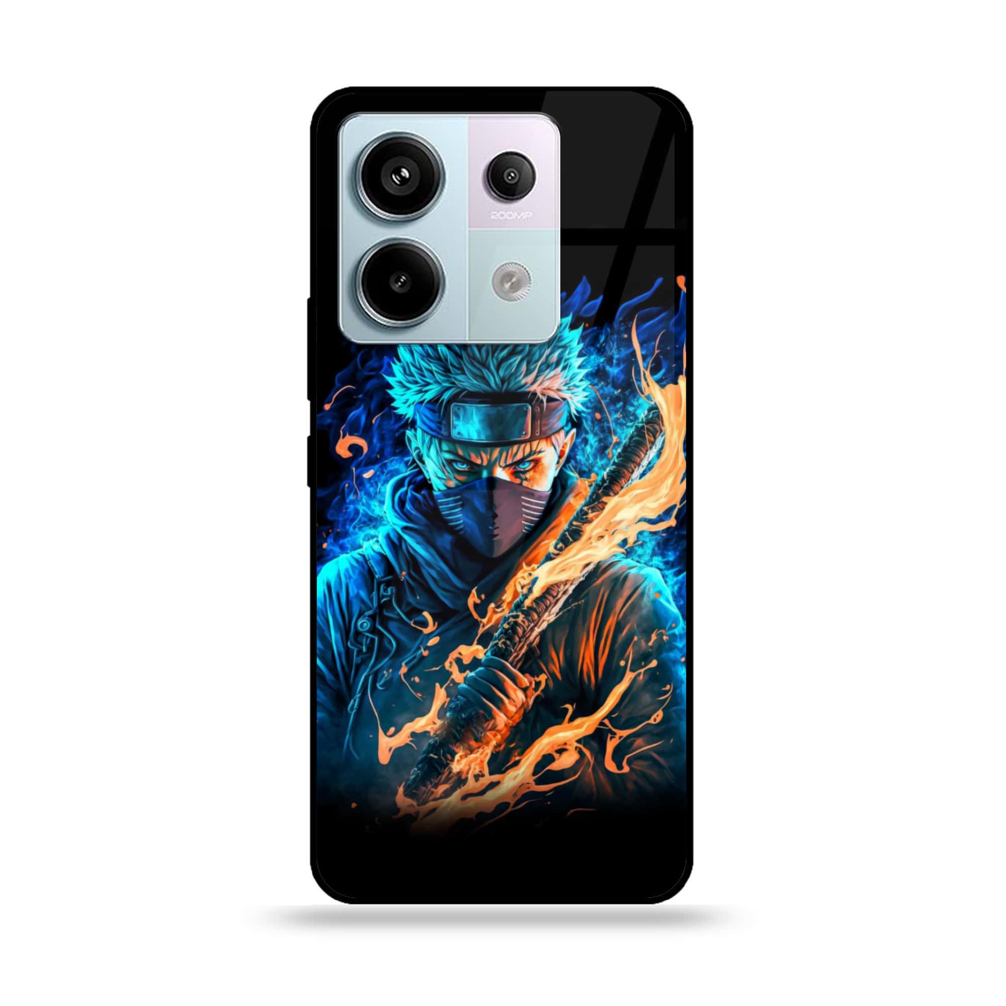 Redmi Note 13 - Anime 2.0 Series - Premium Metal Printed soft Bumper shock Proof Case