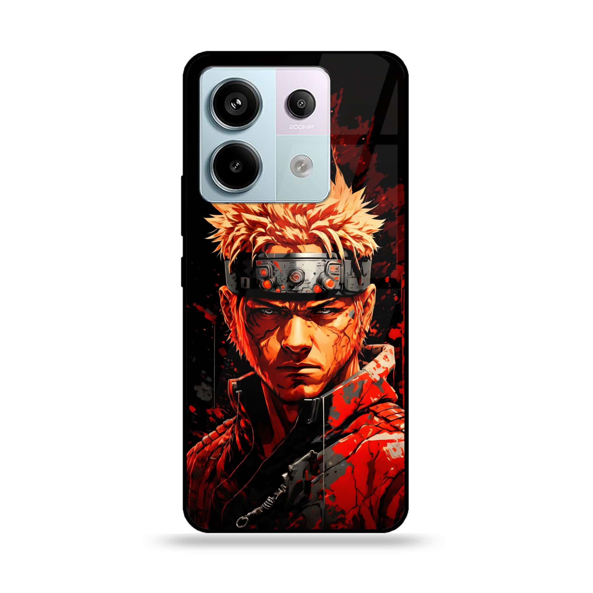 Redmi Note 13 - Anime 2.0 Series - Premium Metal Printed soft Bumper shock Proof Case