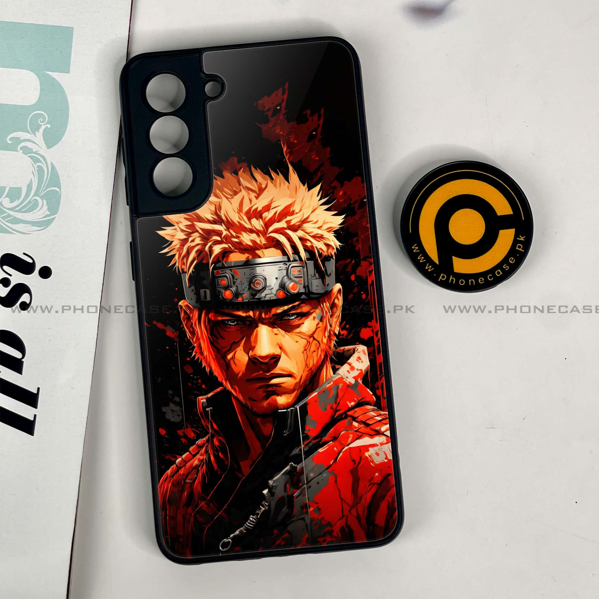 Samsung Galaxy S21 - Anime 2.0 Series - Premium Printed Glass soft Bumper shock Proof Case