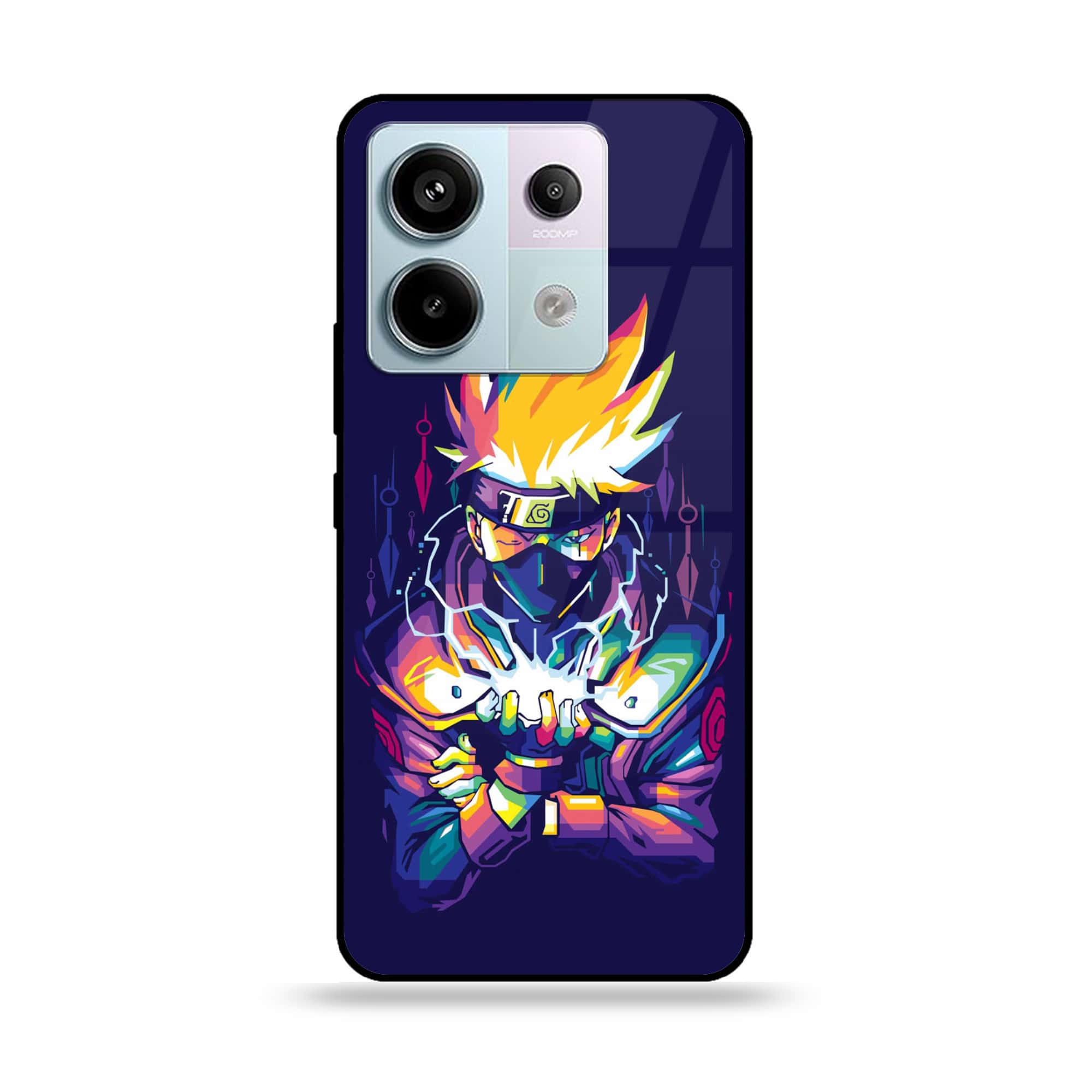 Redmi Note 13 - Anime 2.0 Series - Premium Metal Printed soft Bumper shock Proof Case