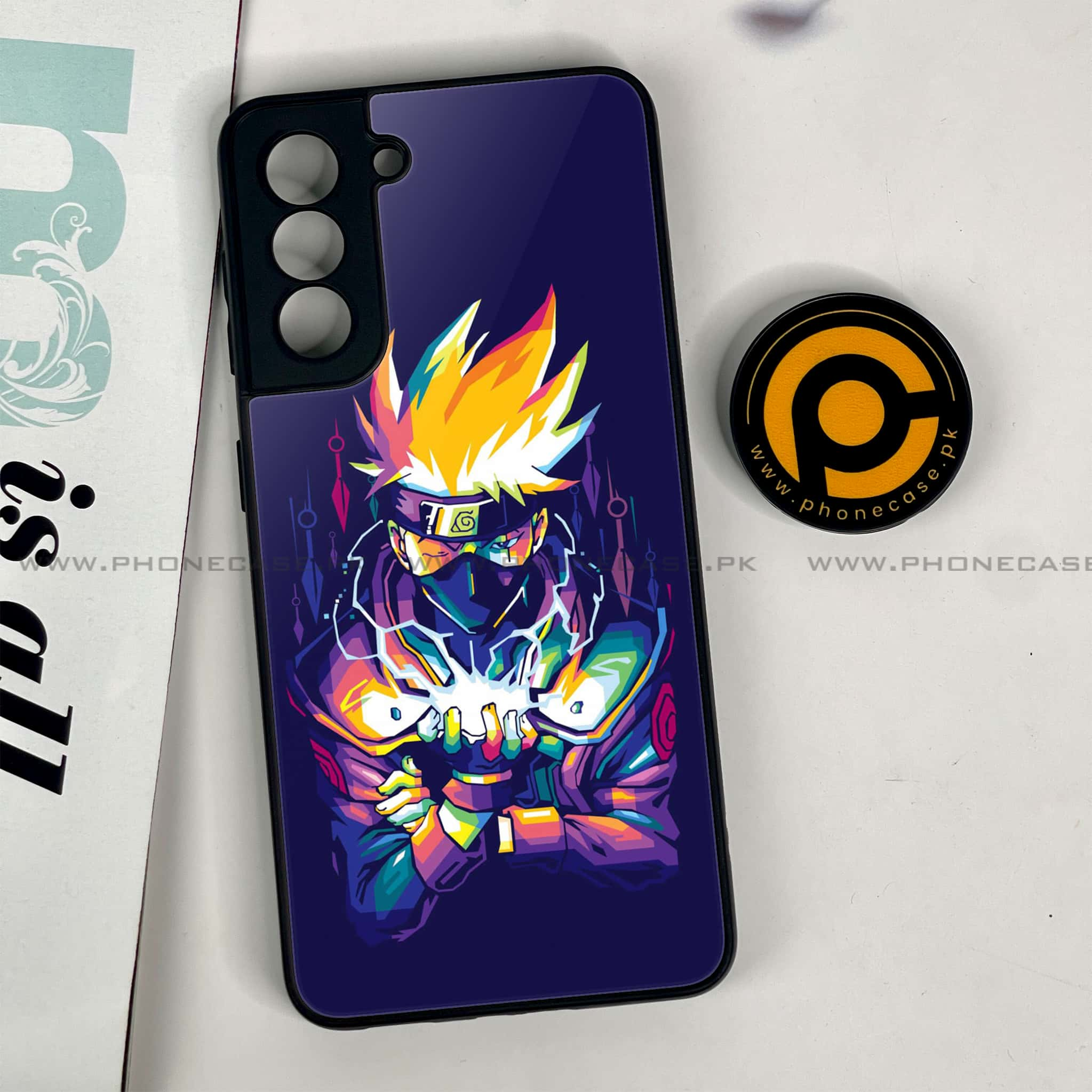 Samsung Galaxy S21 - Anime 2.0 Series - Premium Printed Glass soft Bumper shock Proof Case