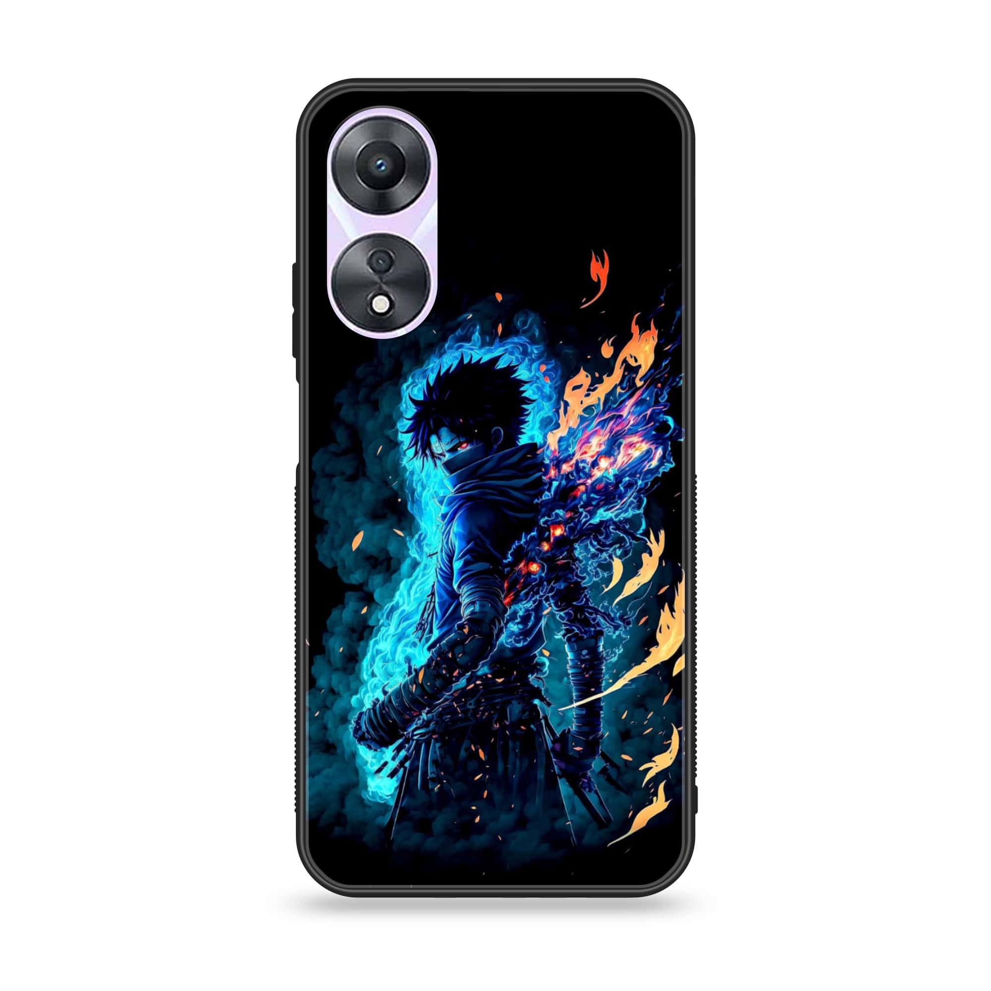 Oppo A78 4G - Anime 2.0 Series - Premium Printed Glass soft Bumper shock Proof Case