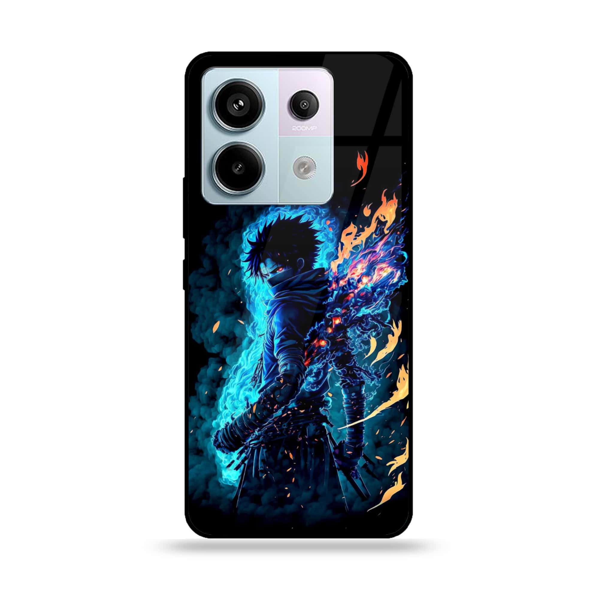 Redmi Note 13 - Anime 2.0 Series - Premium Metal Printed soft Bumper shock Proof Case