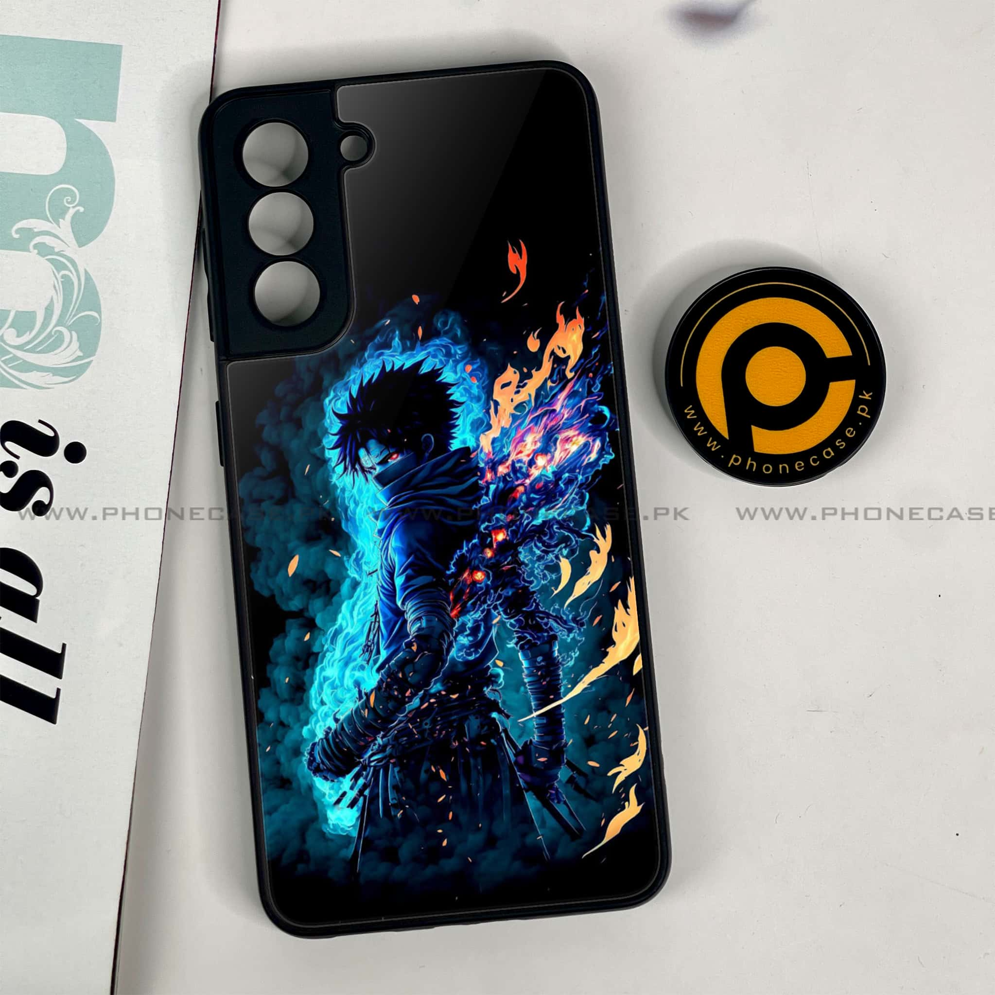 Samsung Galaxy S21 - Anime 2.0 Series - Premium Printed Glass soft Bumper shock Proof Case