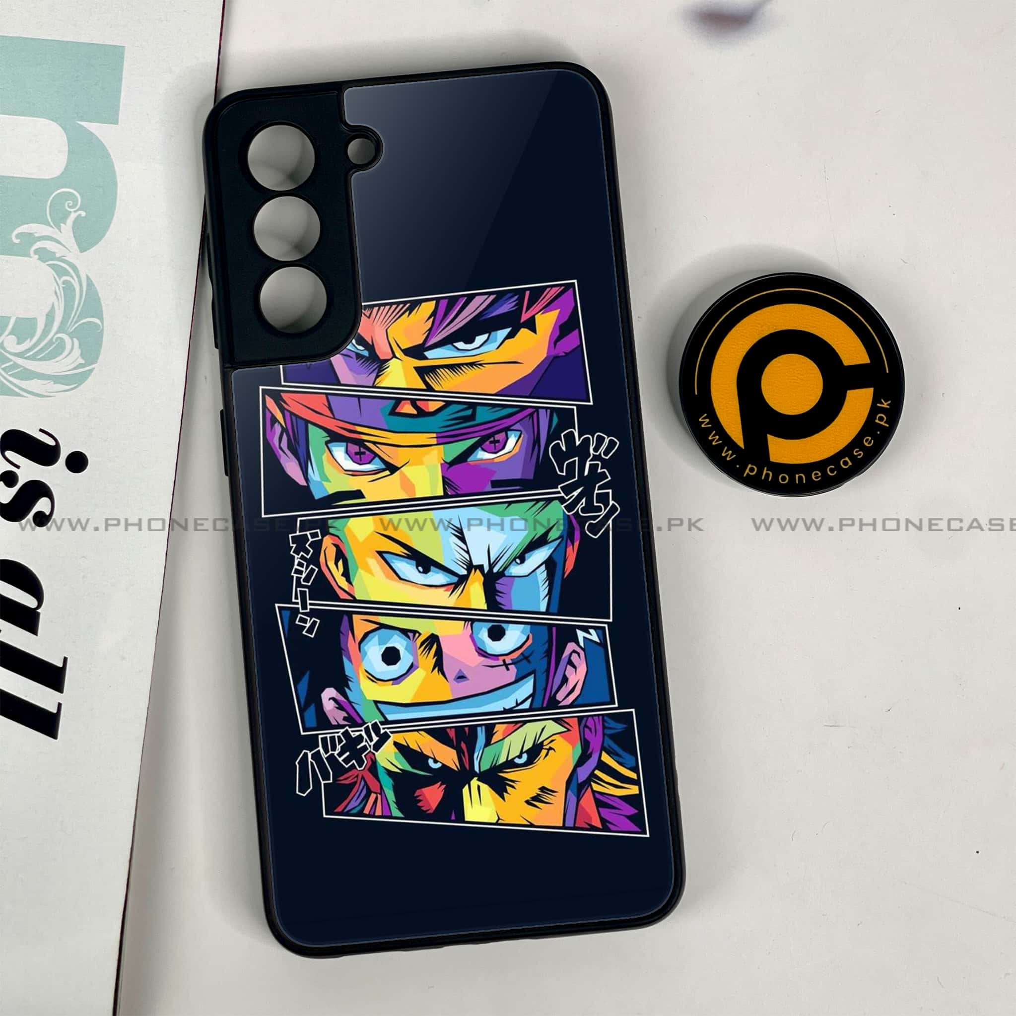 Samsung Galaxy S21 - Anime 2.0 Series - Premium Metal Printed soft Bumper shock Proof Case