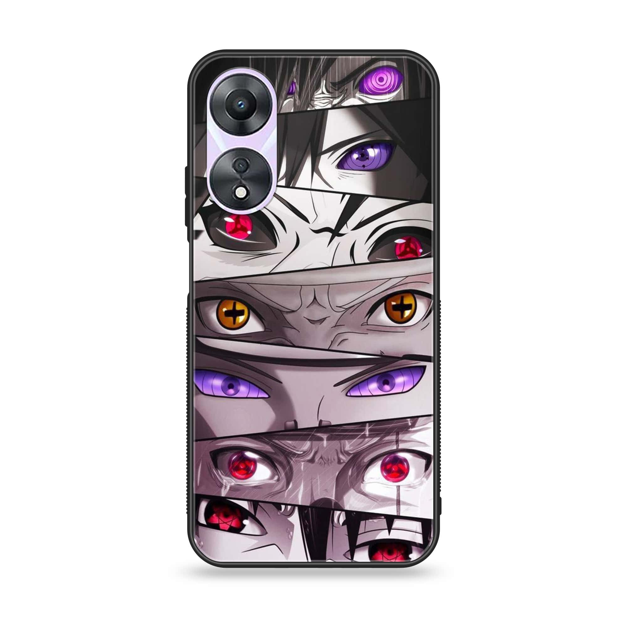 Oppo A78 4G - Anime 2.0 Series - Premium Printed Glass soft Bumper shock Proof Case