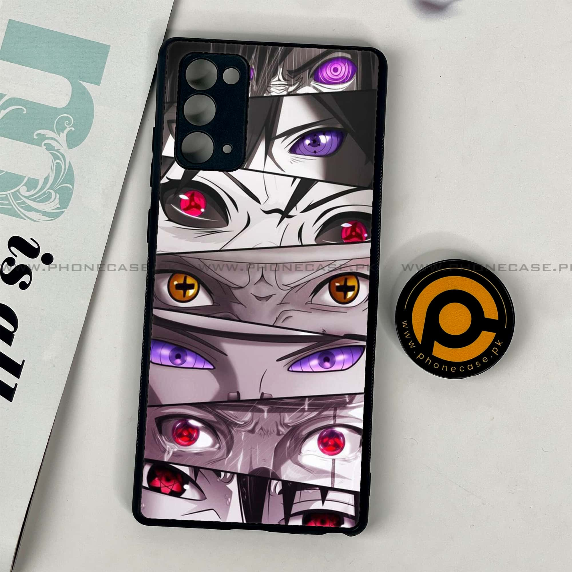 Samsung Galaxy Note 20 - Anime 2.0 Series - Premium Printed Glass soft Bumper shock Proof Case