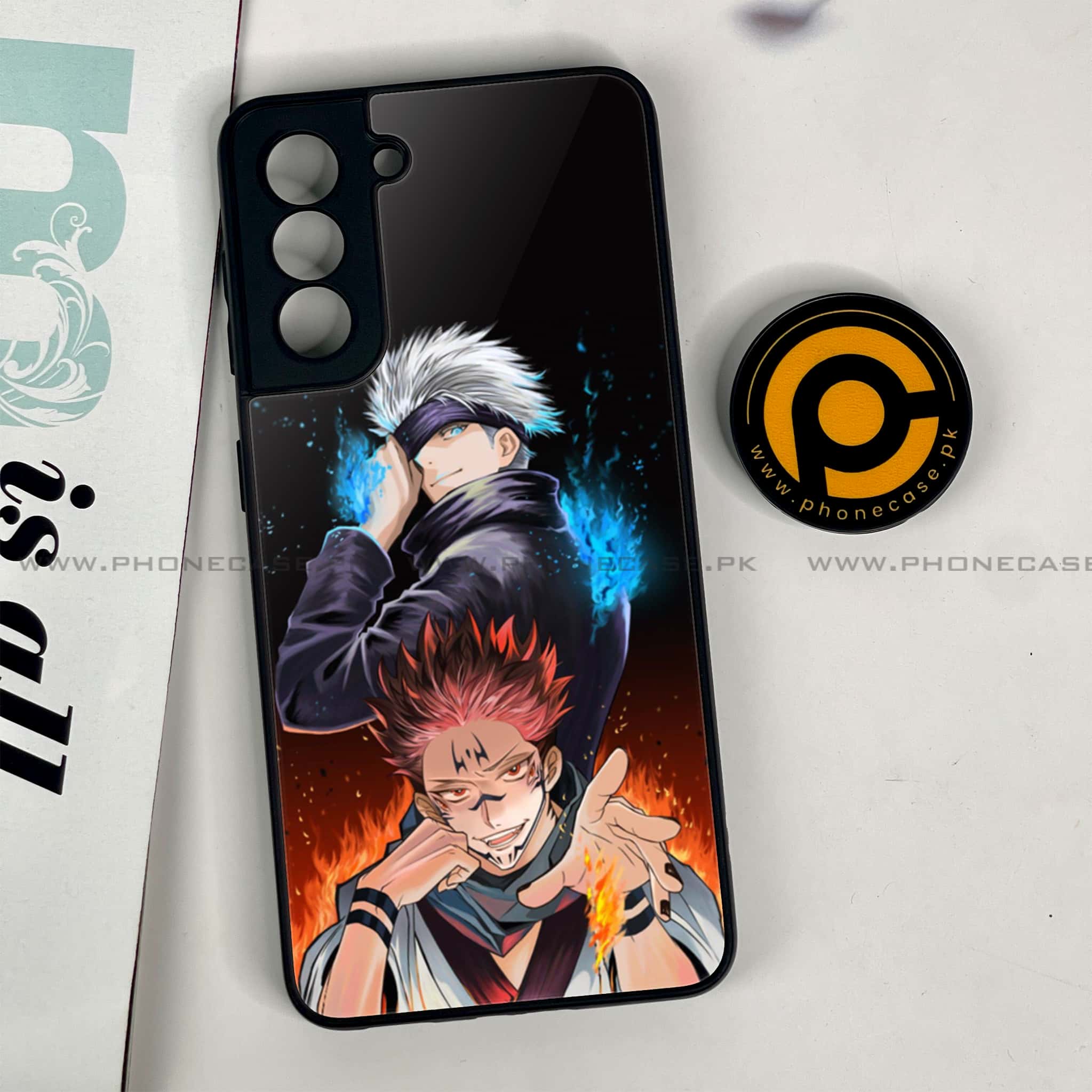 Samsung Galaxy S21 - Anime 2.0 Series - Premium Metal Printed soft Bumper shock Proof Case