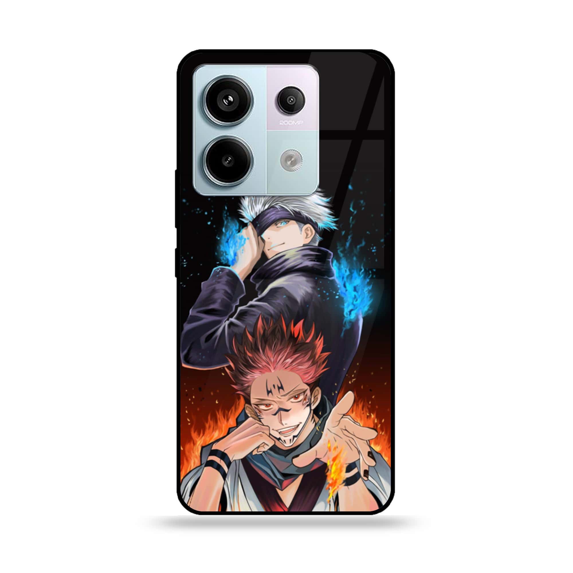 Redmi Note 13 - Anime 2.0 Series - Premium Metal Printed soft Bumper shock Proof Case