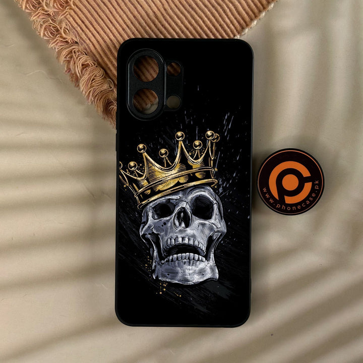 Tecno Spark Go 3 - King Design 5 - Premium Metal Printed Soft Bumper Shock Proof Case