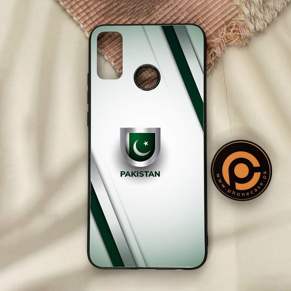 Honor 9X Lite - Pakistan Design 2 - Premium Metal Printed Soft Bumper Shock Proof Case
