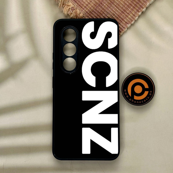 Itel S25 - Scnz - Premium Metal Printed Soft Bumper Shock Proof Case