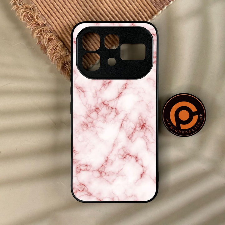 Infinix Note 60 - Pink Design 4 - Premium Metal Printed Soft Bumper Shock Proof Case