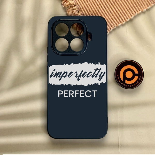 Xiaomi 15T Pro - Imperfectly - Premium Metal Printed Soft Bumper Shock Proof Case