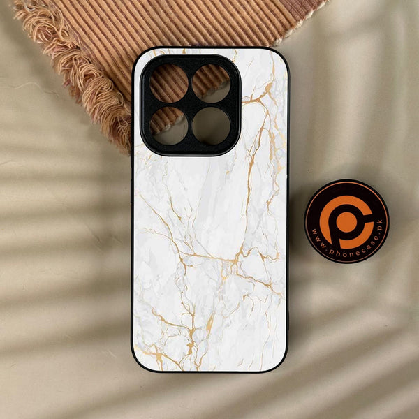 Xiaomi 17 - White Design 8 - Premium Metal Printed Soft Bumper Shock Proof Case