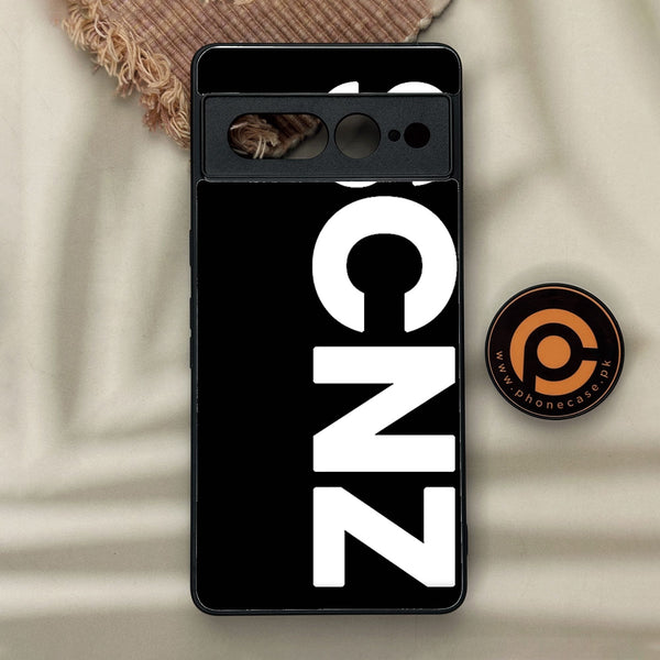 Google Pixel 7 Pro - Scnz - Premium Metal Printed Soft Bumper Shock Proof Case