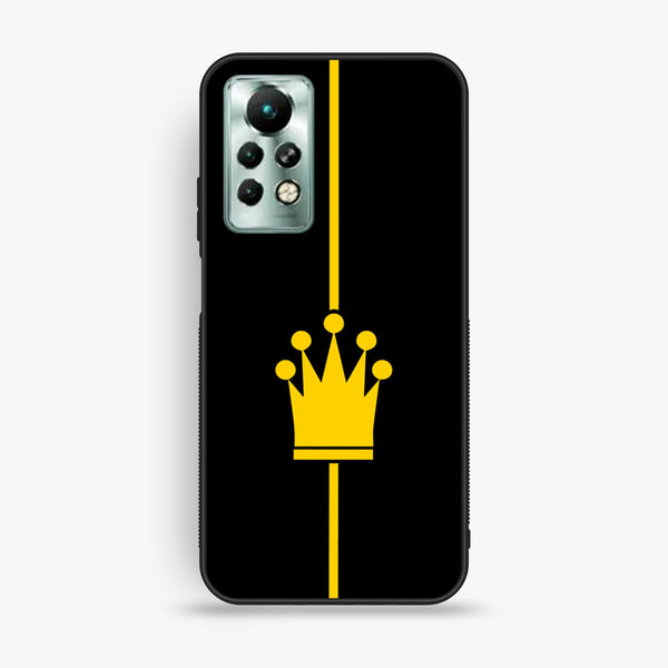Infinix Note 11 Pro - King Design 1 - Premium Metal Printed Soft Bumper Shock Proof Case